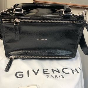 Givenchy Paris BLACK PANDORA MEDIUM 100% Calf NWT